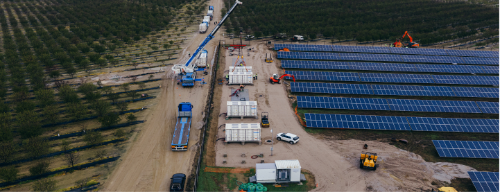 Unidade de Armazenamento da Central Fotovoltaica de Vale de Moura